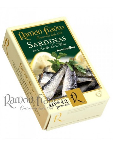 Ramón Franco - Sardinas en aceite de oliva (Sardinillas) Ramón Franco - Sardinas en aceite de oliva (Sardinillas)