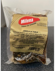 Lomo a la tabla milena León