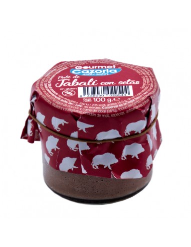 Cazorla Pate de jabalí con setas