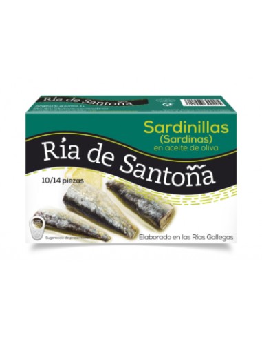 Sardinillas en aceite de oliva Ria de Santoña 125gr